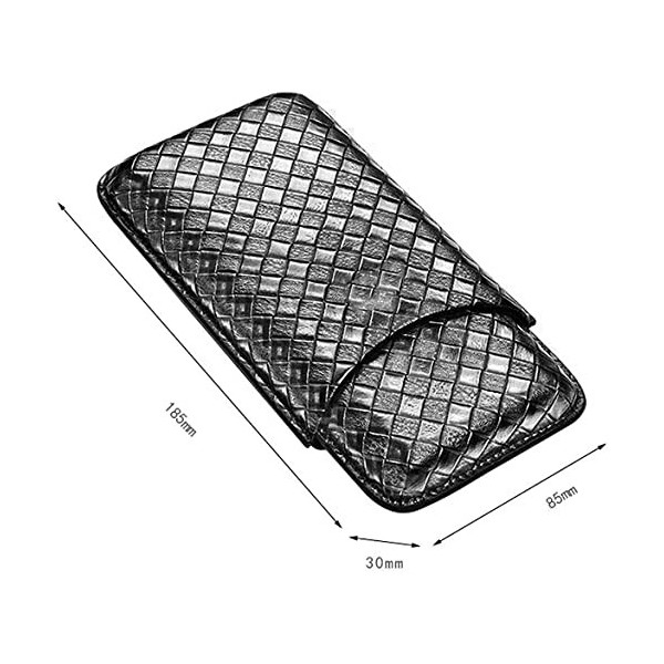 Boîtes À Cigares, Étuis À Cigares pour Cave À Cigares, Boîte À Cigares Hydratante Portable, Boîte À Cigares Doublée de Cèdre 