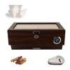 Boîtes À Cigares, Caves À Cigares Boîte de Bureau À Cigares de Capacité, Belle Boîte À Cigares, Humidificateur À Tiroir, Boît