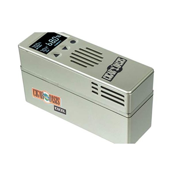 Lifestyle-Ambiente Cigar Oasis Excel 3.0 Humidificateur WiFi avec fiche de dégustation