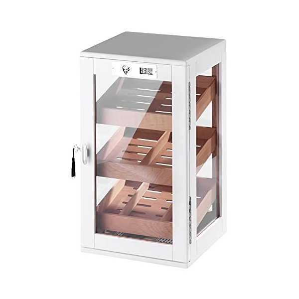 GERMANUS Humidor Armoire 22 Blanc