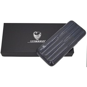 GERMANUS Étui à cigares en carbone Premium pour 3 cigares