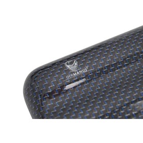 GERMANUS Étui à cigares en carbone Premium pour 3 cigares