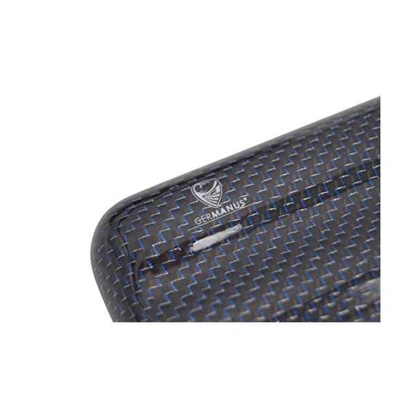 GERMANUS Étui à cigares en carbone Premium pour 3 cigares