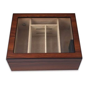 Egoist Cadore Humidor | Cave à cigares Humidor | Humidificateur avec hygromètre | 40 cigares | Colour Marron