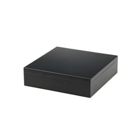 BigSmoke Boite Humidificateur Cigare - Cave à Cigares Boîte de Rangement en Bois de Cèdre Espagnol, Cendrier, Coupe Cigare, H