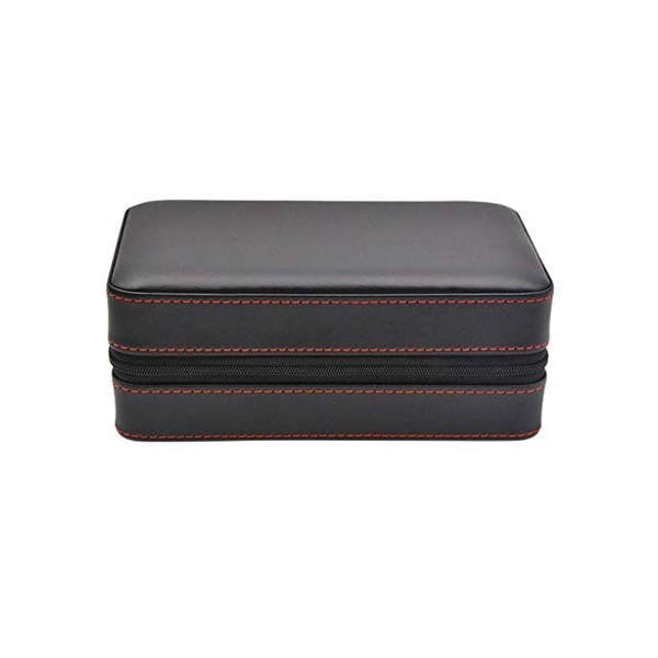 Boîtes À Cigares, Caves À Cigares, Boîte À Cigarettes Doublée de Cèdre, Boîte À Cigarettes En Cuir Portable de Voyage, Boîte-