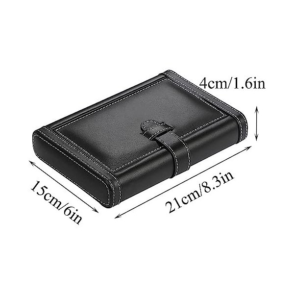 Boîtes À Cigares, Caves À Cigares de Voyage, Boîte À Cigares en Cuir, Doublure en Cèdre, Étui À Cigares de Luxe Simple, Peut 
