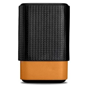 Boîtes À Cigares, Boîtier de Cigare Boîte de Cigares Humidor Cigar Humidor, Boîte À LHumidor En Cuir, Bois de Cèdre, Portabl