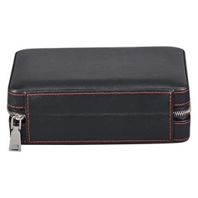 Boîtes À Cigares, Cigare Boîtier Cigare Humidors de Cigare, Humià Cigares en Cuir, Cèdre Cèdre TR& Bordé dun Humidificateur 