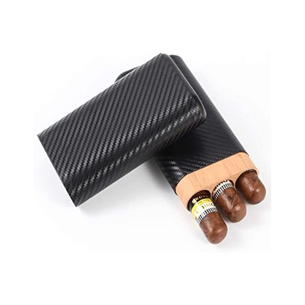 Boîtes À Cigares, Boîte À Cigares, Boîte À Cigares, Boîte À Cigares En Cuir, Avec Bois de Cèdre, Boîte À Cigares Portable Ave