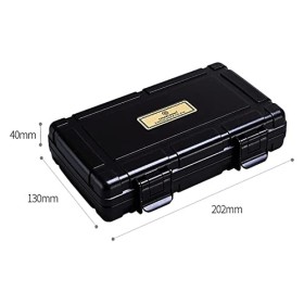 Boîtes À Cigares, Cigare Boîtier Cigare Box Voyage Cigare Humidor Case Crushoproproof Cigar Humidor Cèdre Boîte de Cigares Im