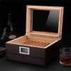 Boîtes À Cigares, Humidificateurs Boîte À Cigares de Capacité Boîte de Bureau À Cigares en Cèdre Étui À Cigares de Stockage C