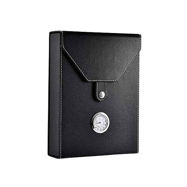 Boîtes À Cigares, Caves À Cigares, Boîte de Rangement de Cigares, Cave À Cigares, Humidificateur, Hygromètre, Boîte À Cigares