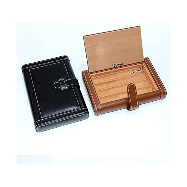 Boîtes À Cigares, Caves À Cigares, Cave À Cigares, Boîte À Cigares de Voyage Portable, Cave À Cigares, Étui de Voyage avec Hu