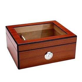 Boîtes À Cigares, Caves À Cigares Cave À Cigares en Cèdre Humidificateurs À Cigares Humidificateur avec Hygromètre Boîte de B
