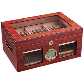 Boîtes À Cigares, Caves À Cigares, Ensemble pour Fumer/Accessoires pour Cigares, Boîte Hydratante en Cèdre, Armoire À Cigares