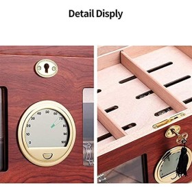 Boîtes À Cigares, Caves À Cigares, Ensemble pour Fumer/Accessoires pour Cigares, Boîte Hydratante en Cèdre, Armoire À Cigares