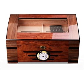 Boîtes À Cigares, Caves À Cigares, Cave À Cigares, Cave À Cigares en Cèdre, Capacité, Double Couche, Boîte Hydratante, Étui À