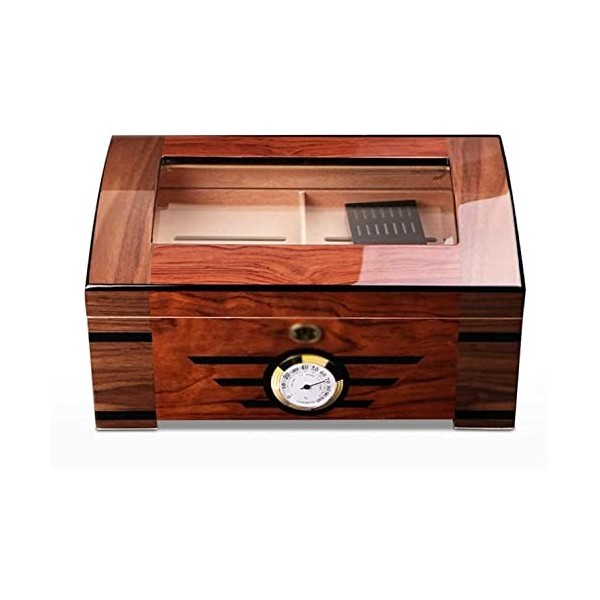 Boîtes À Cigares, Caves À Cigares, Cave À Cigares, Cave À Cigares en Cèdre, Capacité, Double Couche, Boîte Hydratante, Étui À