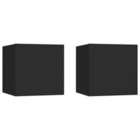 VEEKI Meuble TV, Meuble TV Suspendu, Meuble, Meuble TV avec Rangement，Meuble Industriel, Convient pour Salon ou Chambre, Meub