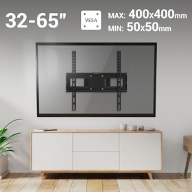 Atlantis P022-E20SDN Support TV Mural orientable et inclinable, Support Mural pour TV de 32" à 65", Max 35 kg, Max VESA 400 x