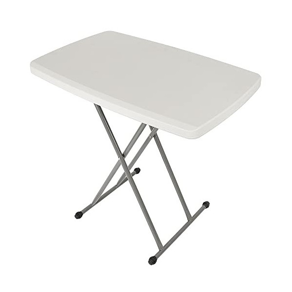 MAYMA Table de Bar Haute en Bois et Métal,60 * 60 * 110cm,Table Haute Cuisine Carrée,Table de Bistrot Tendance au Design Indu