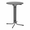 Royal Catering Mange-Debout Mange Debout Table Haute Bistrot Bistro Bar Ronde RC-BIS80FG ø 80 cm, Hauteur de 110 cm, Pliante