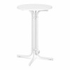 Royal Catering Mange-Debout Mange Debout Table Haute Bistrot Bistro Bar Ronde RC-BIS80FG ø 80 cm, Hauteur de 110 cm, Pliante