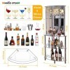 Mango Steam Table Catalina contemporaine moderne pour la maison bar, transparent 