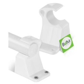 Support de rechange pour table mange-debout - En plastique blanc support de serrage ouvert 