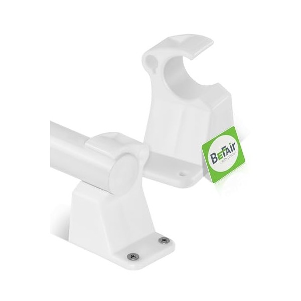 Support de rechange pour table mange-debout - En plastique blanc support de serrage ouvert 