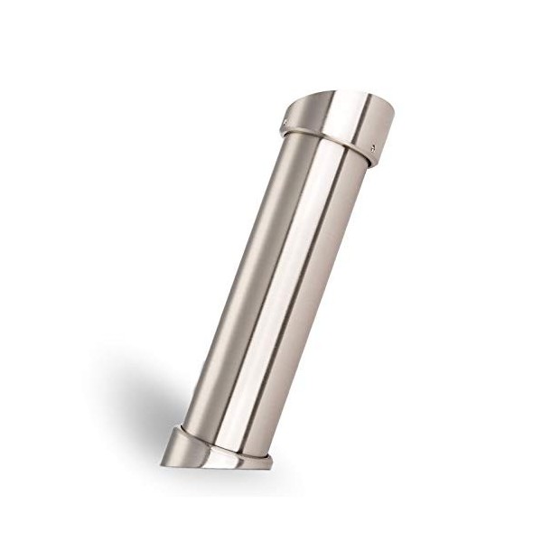 Plaque de montage en verre pour console de bar inclinée 21° Ø 50 mm noir Plaque de montage de SOTECH