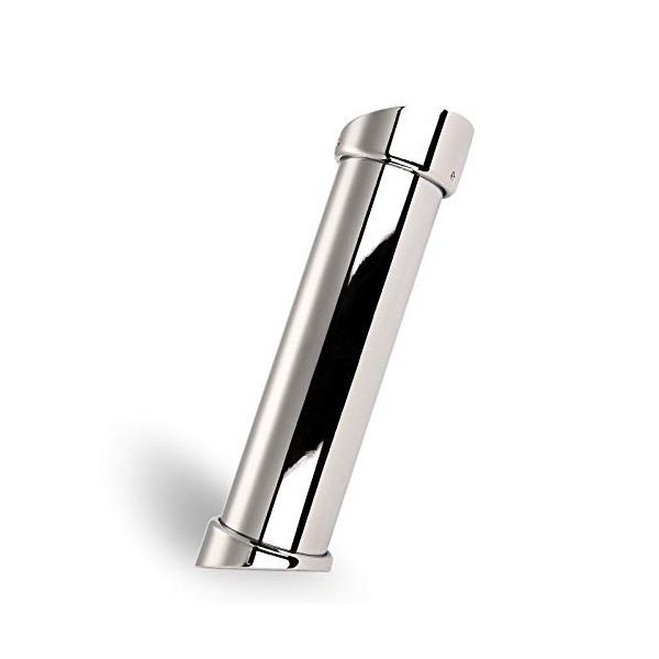 Plaque de montage en verre pour console de bar inclinée 21° Ø 50 mm noir Plaque de montage de SOTECH