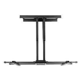 TOOQ LP3790TN-B - Support Mural pour écrans 43" - 90", Maximum 75 kg, Extensible, Inclinable, Noir