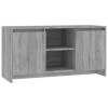 Meuble TV Sonoma gris 102x37,5x52,5 cm Aggloméré