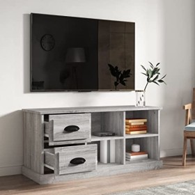 Générique Meuble TV Sonoma Gris 102x35,5x47,5 cm Bois dingénierie,23.5 KG,816182, Meubles, Meubles TV