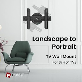FOREST Support mural rotatif à 360° pour TV LED/LCD 37"-70"