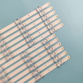 Jxjamp Accessoires 100% Neuf 12 pcs/kit LED des Bandes for L G 60 TV 60GB6580 60LB6500 UP 60LB7100 UT LC600DUF FG P2 LG Innot