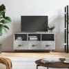 VEEKI Meuble TV, Meuble TV Suspendu, Meuble TV Industriel, Meuble TV Bois, Meuble Chambre, Convient pour Salon ou Chambre, Gr