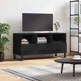 WREWING Meuble TV,Bas Table TV Support de Télévision en Bois pour Salon Chambre Salle à Manger,Support pour Téléviseur Jusqu’